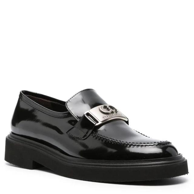 Mokasinai moterims, Juoda, Spazzolato mocassins
