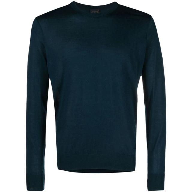 Megztinis vyrams, Mėlyna, Crewneck sweater