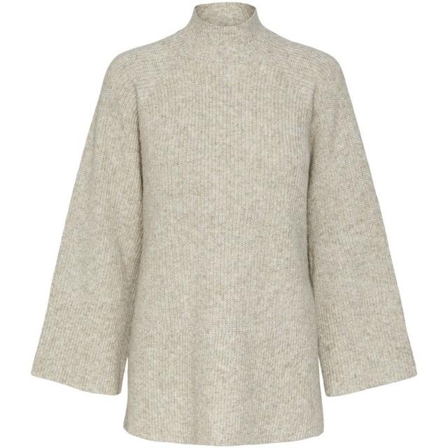 Megztinis moterims, Balta, PCJADE LS OVERSIZE H
