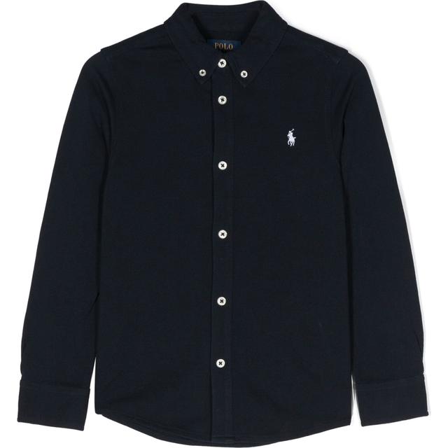Marškiniai ilgomis rankovėmis berniukams, Mėlyna, Long sleeve sport shirt