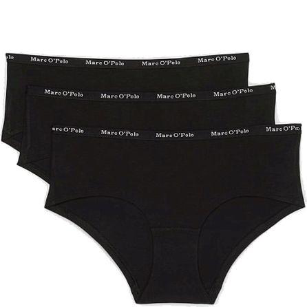 Kelnaitės moterims, Juoda, 3-PACK BRIEF