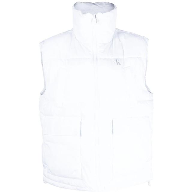 Pūkinė liemenė moterims, Balta, Reversible vest