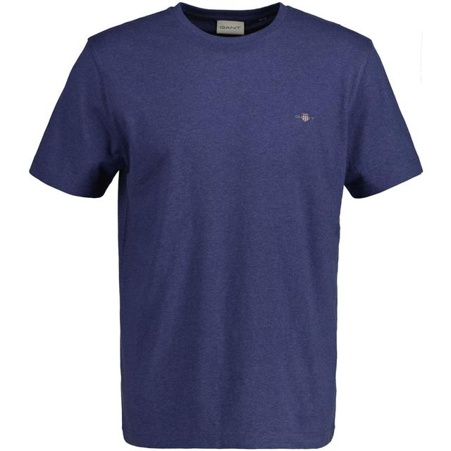 Marškinėliai vyrams, Mėlyna, REG SHIELD SS T-SHIRT