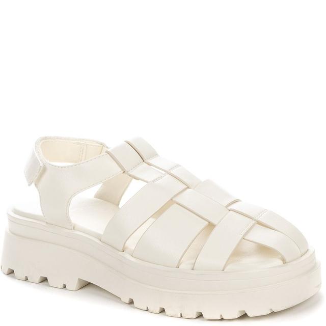 Basutės moterims, Balta, SANDALS