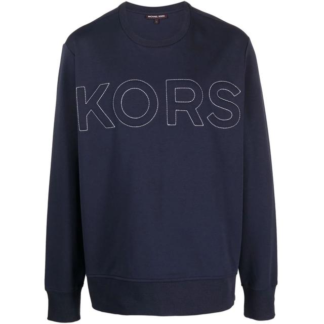 Marškinėliai trump. rankovėmis vyrams, Mėlyna, Quilted kors crew t-shirt