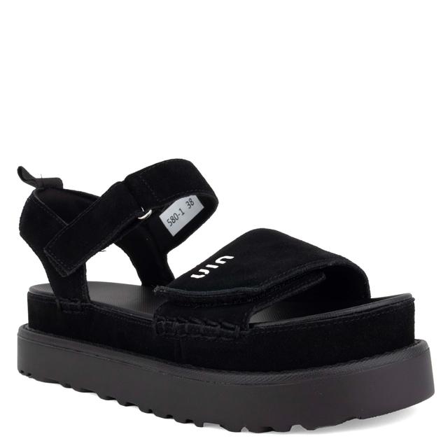 Basutės moterims, Juoda, Sandals