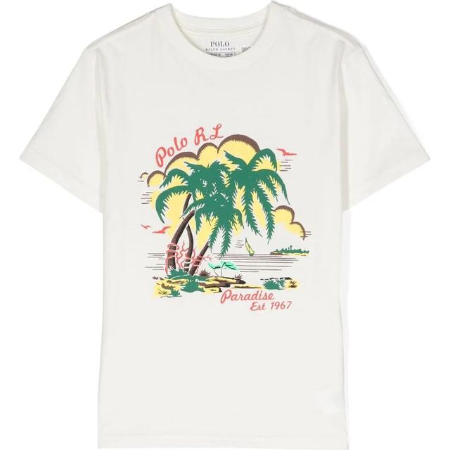 Marškinėliai trump. rankovėmis berniukams, Balta, Short sleeve tee
