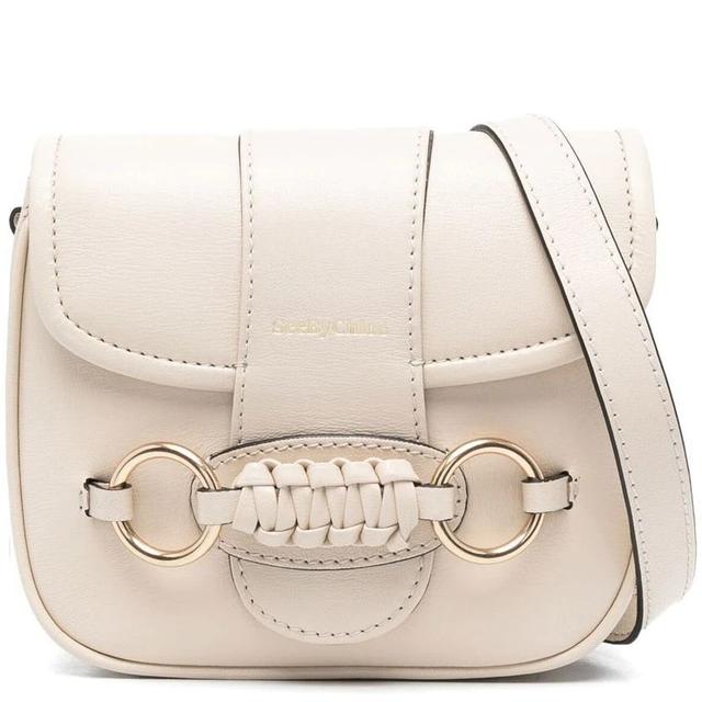 Rankinė per petį moterims, Smėlio, Saddie satchel bag