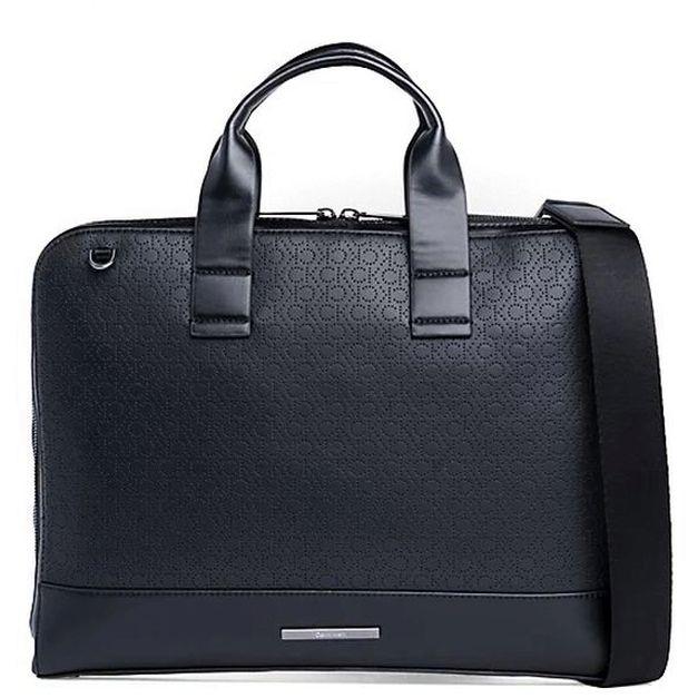 Dėklas kompiuteriui vyrams, Juoda, Modern bar slim laptop bag