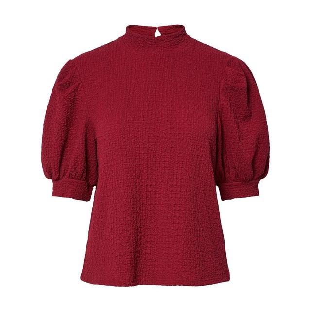 Palaidinės moterims, Raudona, Jamal high neck top