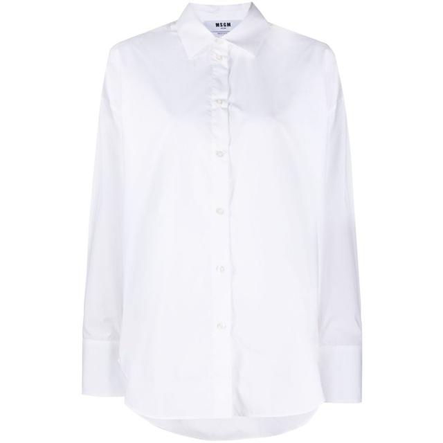 Marškiniai ilgomis rankovėmis moterims, Balta, Long sleeve shirt