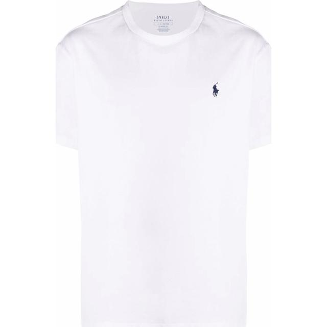 Palaidinės vyrams, Balta, Embroidered logo T-shirt