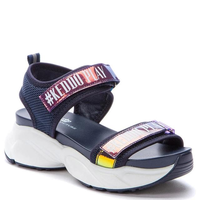 Basutės mergaitėms, Mėlyna, SANDALS