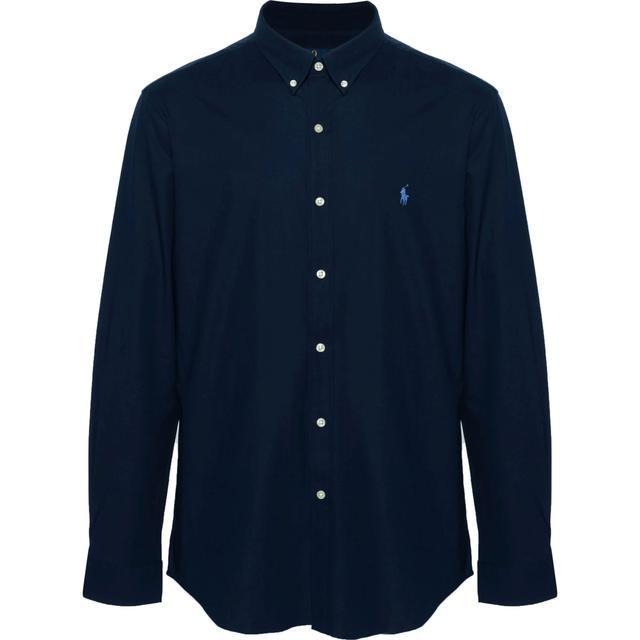 Marškiniai ilgomis rankovėmis vyrams, Mėlyna, Long sleeve sport shirt