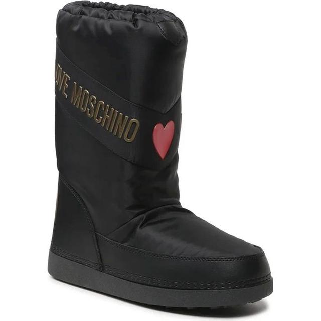 Pašiltinti auliniai moterims, Juoda, Ski Boots