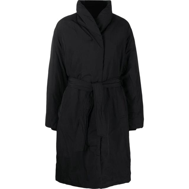 Pūkinis paltas moterims, Juoda, Padded Coats