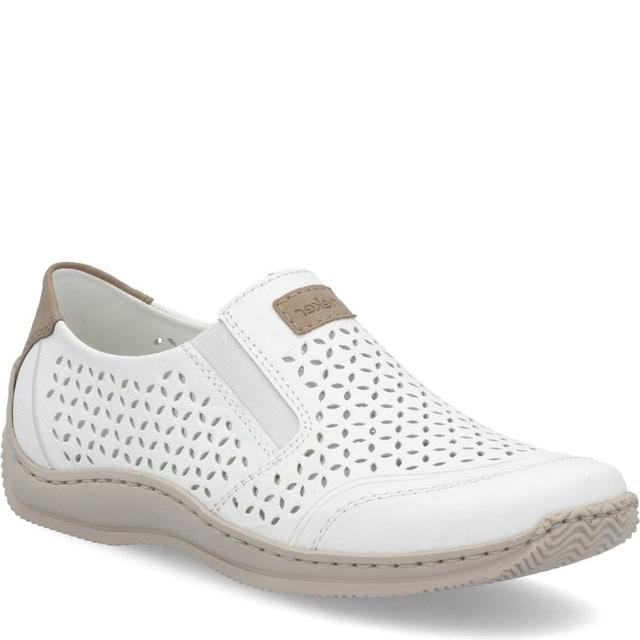 Loaferiai moterims, Balta, Slipper