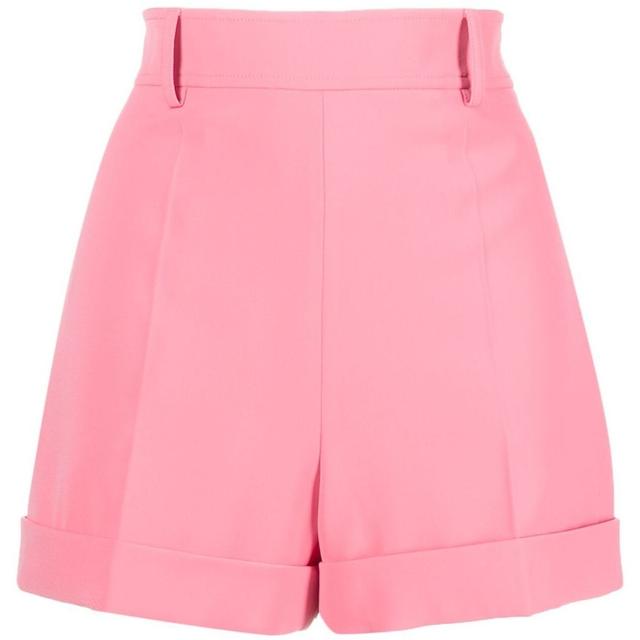 Šortai moterims, Rožinė, High waist shorts