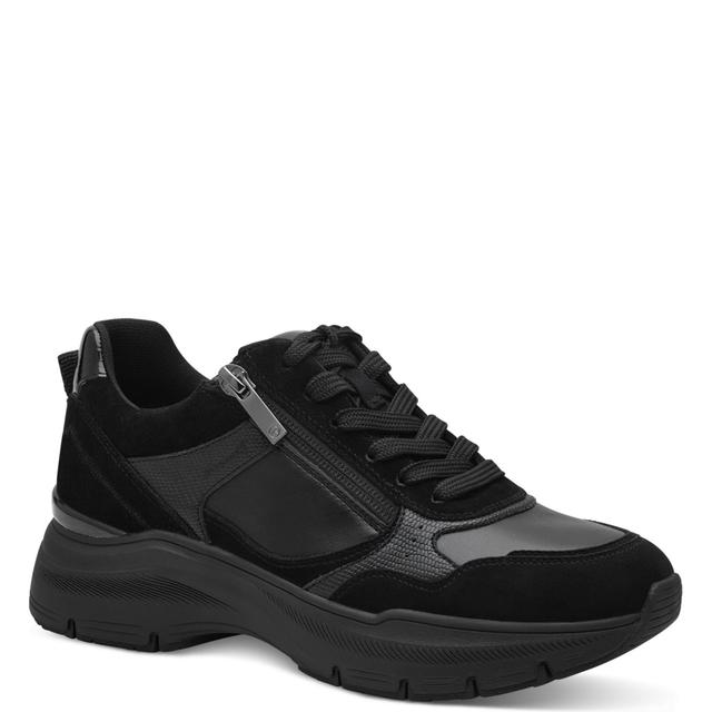 Laisvalaikio bateliai moterims, Juoda, Sneaker low