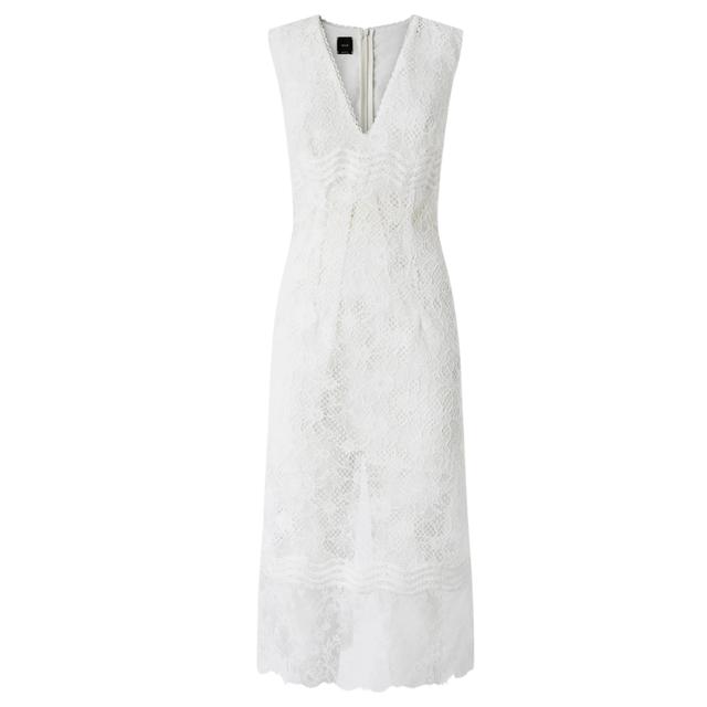 Midi suknelė moterims, Balta, Audrey dress