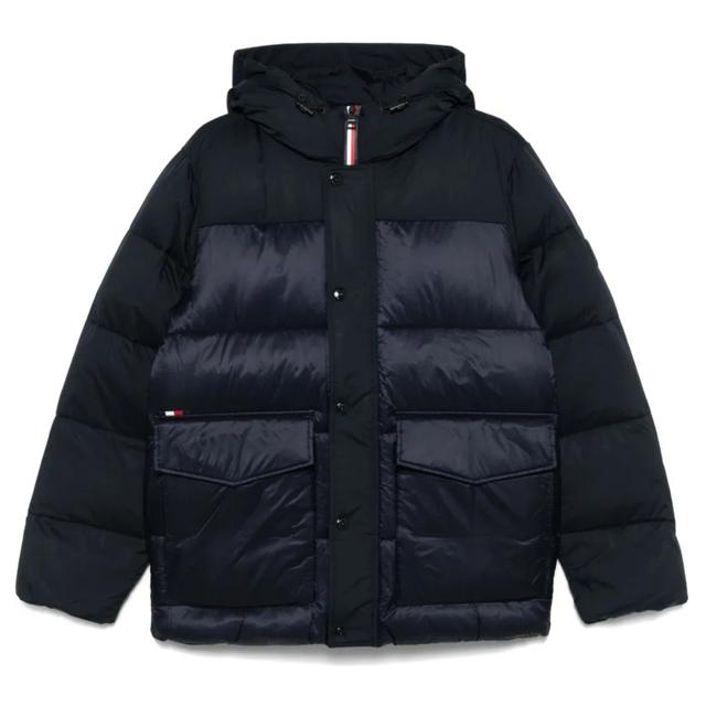 Pūkinė striukė vyrams, Mėlyna, Outerwear