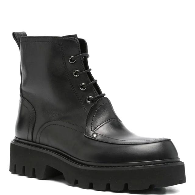Aulinukai moterims, Juoda, Lace-up boots