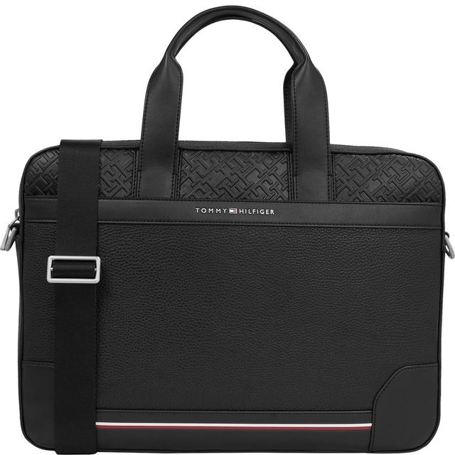 Dėklas kompiuteriui vyrams, Juoda, Central slim computer bag