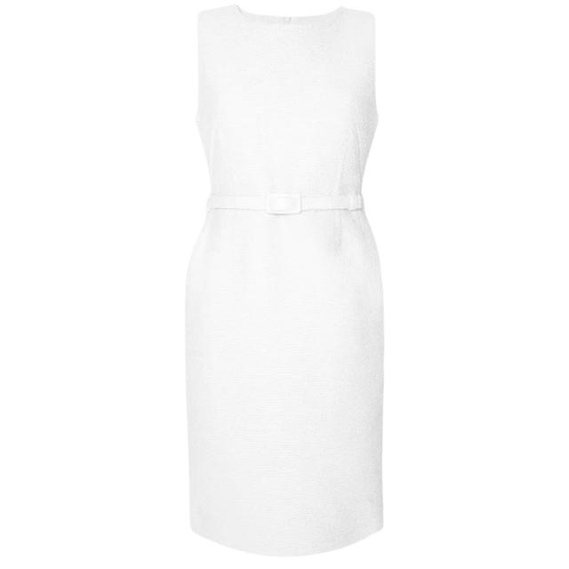 Midi suknelė moterims, Balta, Dress