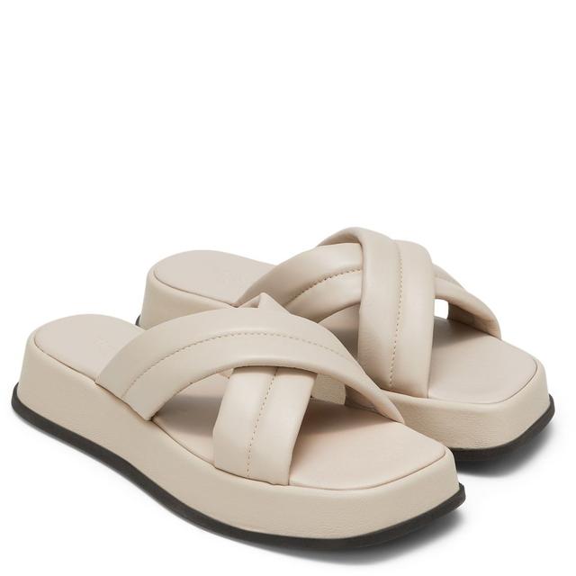 Basutės moterims, Smėlio, Clara  sandals