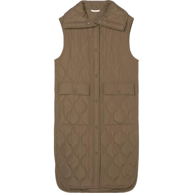 Vest moterims, dark walnut