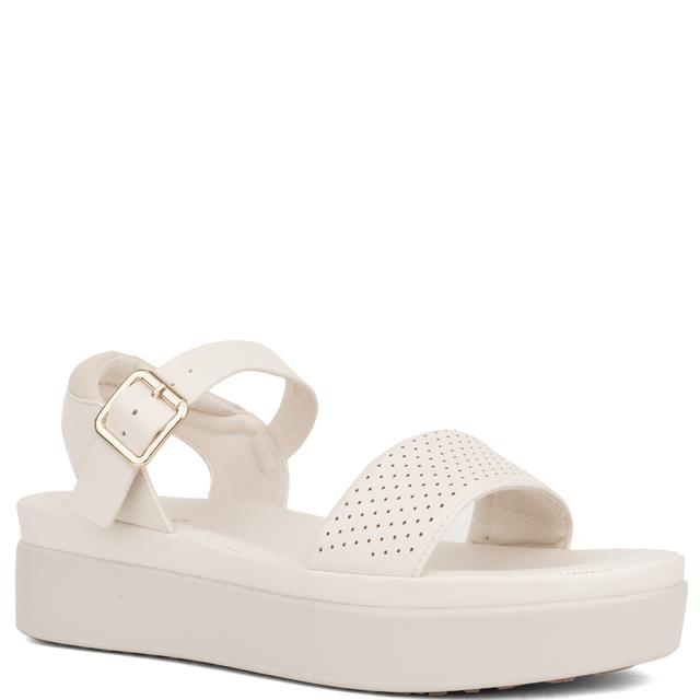 Basutės moterims, Balta, Sandals