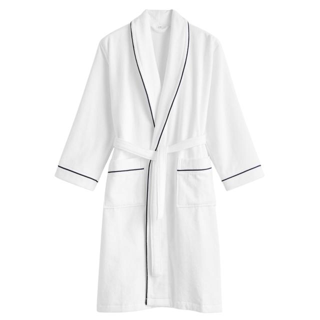 Chalatas, Balta, Velour Robe