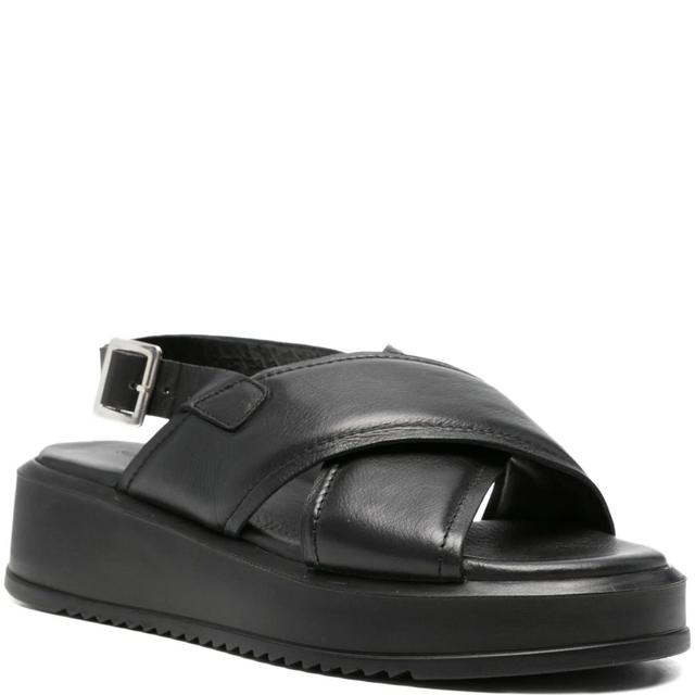 Basutės moterims, Juoda, Sandals