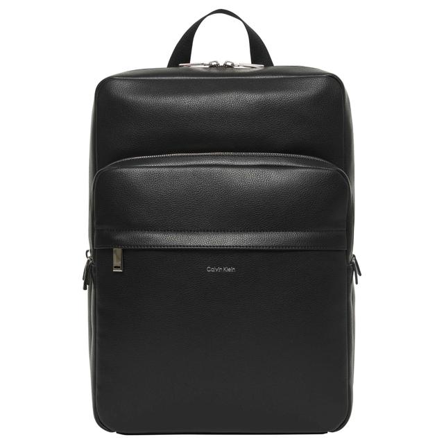 Kuprinė vyrams, Juoda, raised slim square backpack