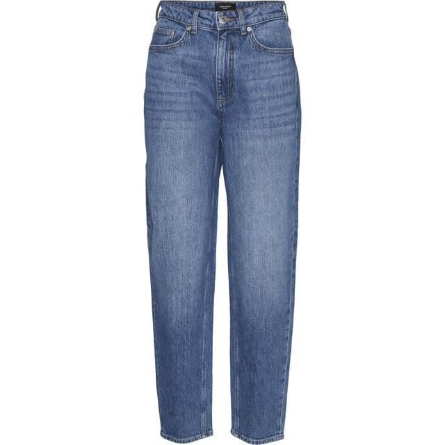 Aptempti džinsai moterims, Mėlyna, Tessa mom jeans