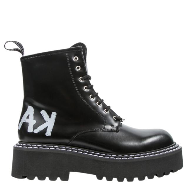 Aulinukai moterims, Juoda, Patrol II brush logo booties