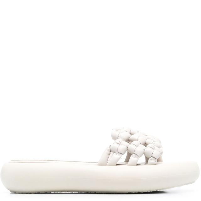 Šlepetės moterims, Balta, Suave sandals