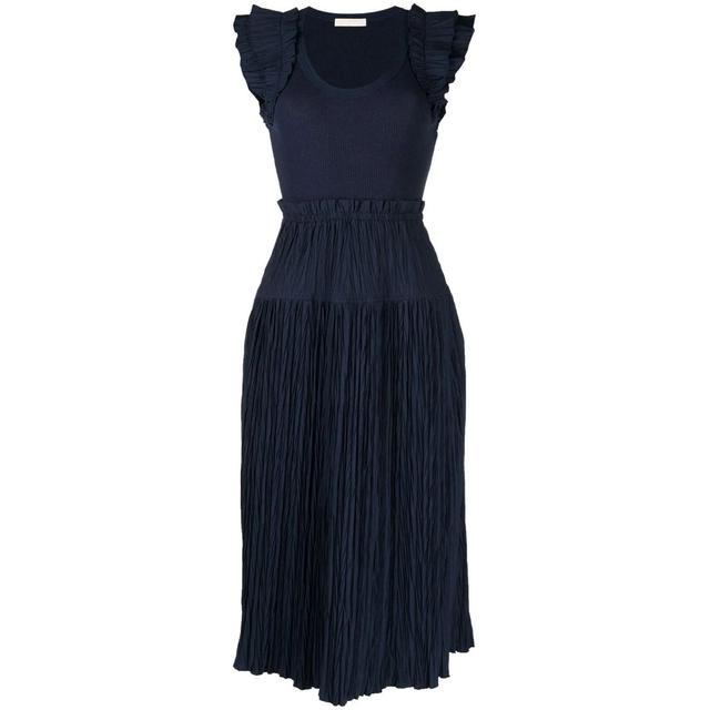 Midi suknelė moterims, Mėlyna, Virginia Dress