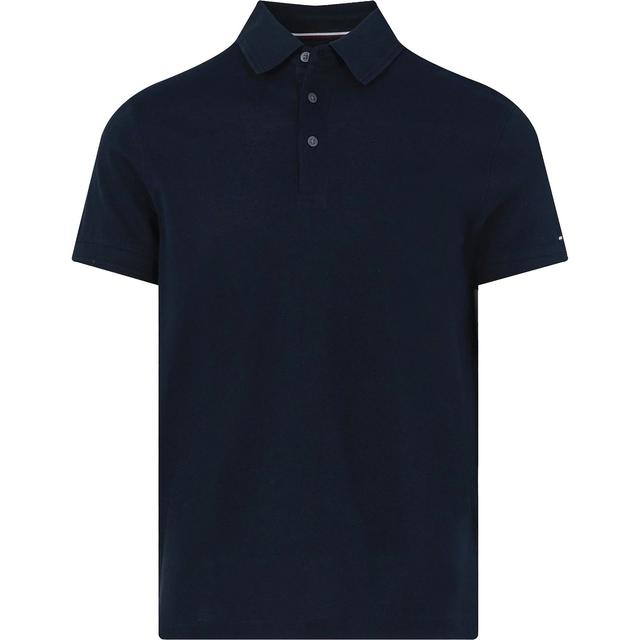 Polo marškiniai trumpos rank. vyrams, Mėlyna, Mercerized pique slim polo