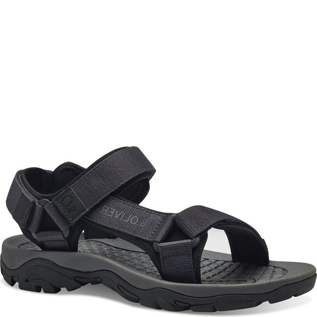 Basutės vyrams, Juoda, SANDALS
