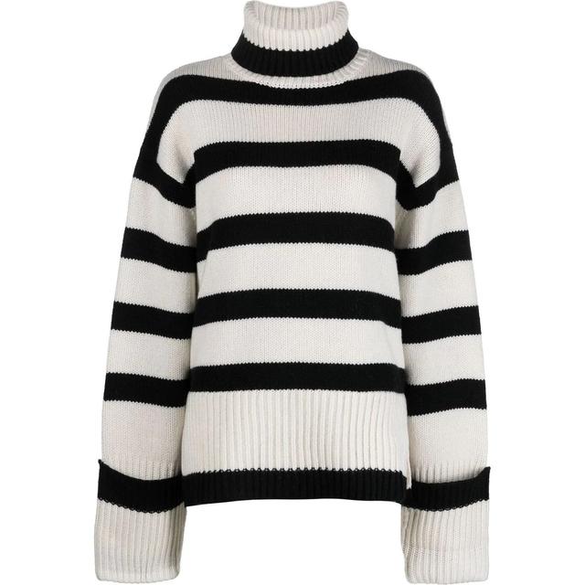 Megztinis moterims, Juoda, Remain Turtleneck Sweater