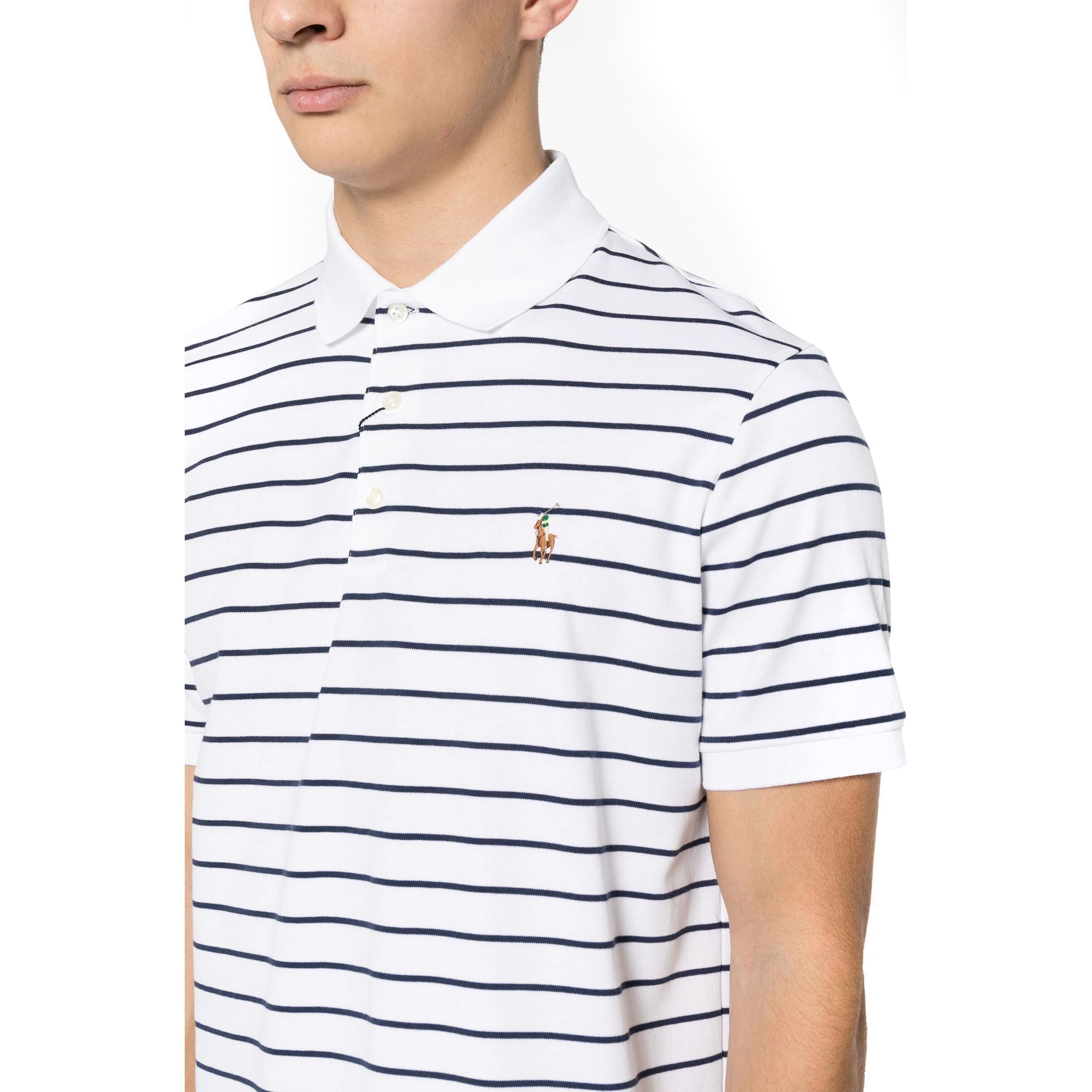 POLO RALPH LAUREN Polo marškiniai trumpos rank. vyrams, Balta, Short sleeve polo shirt 4