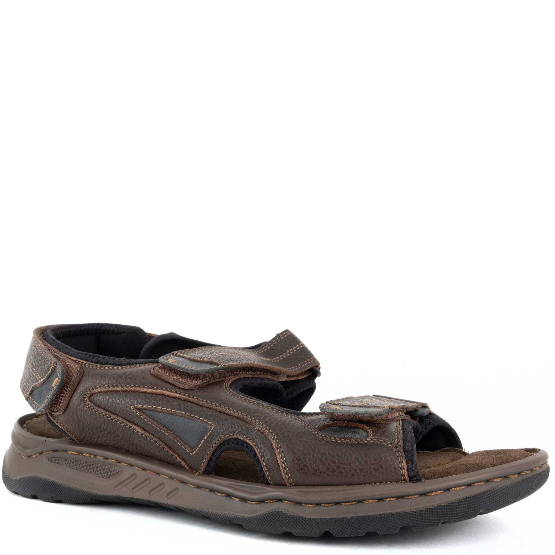 GRUNER SCHUHE Basutės vyrams, Ruda, Sandals 1