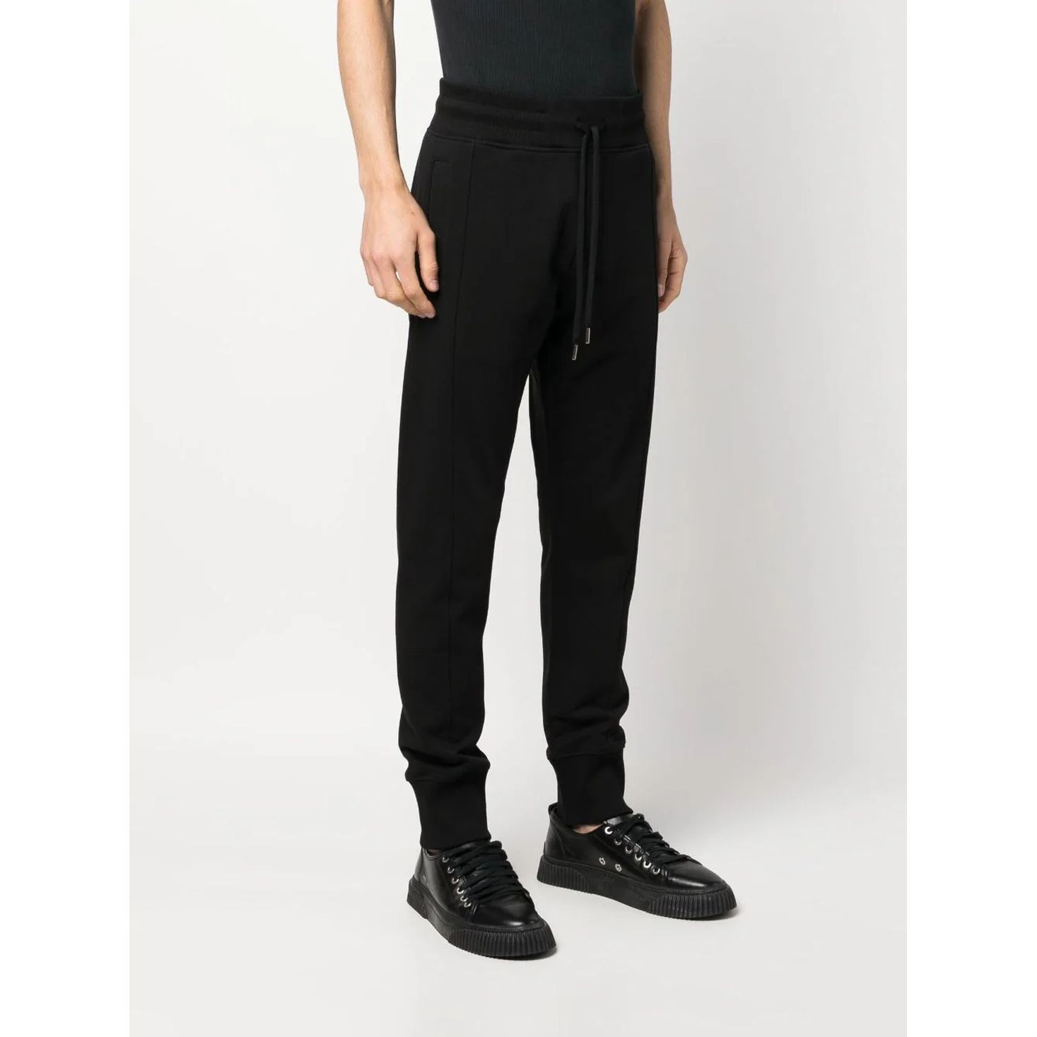 VERSACE JEANS CUTURE Sportinės kelnės vyrams, Juoda, Jogger pants 3