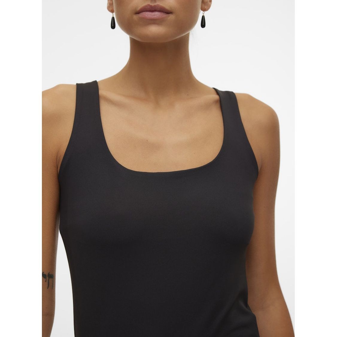 VERO MODA Palaidinės moterims, Juoda, VMMILLION SL SQUARE 3