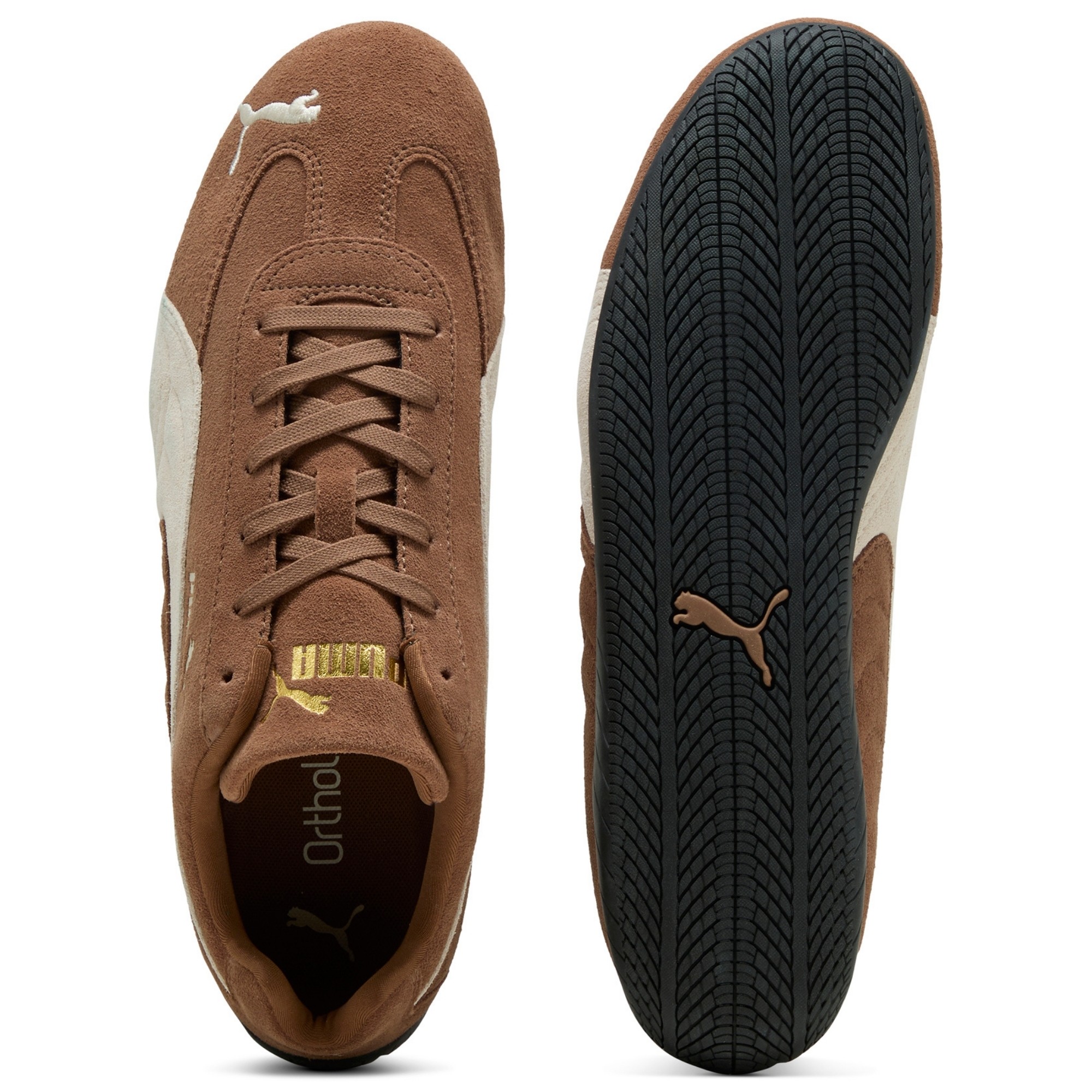 PUMA Laisvalaikio bateliai moterims, Ruda, Speedcat OG sneaker 4