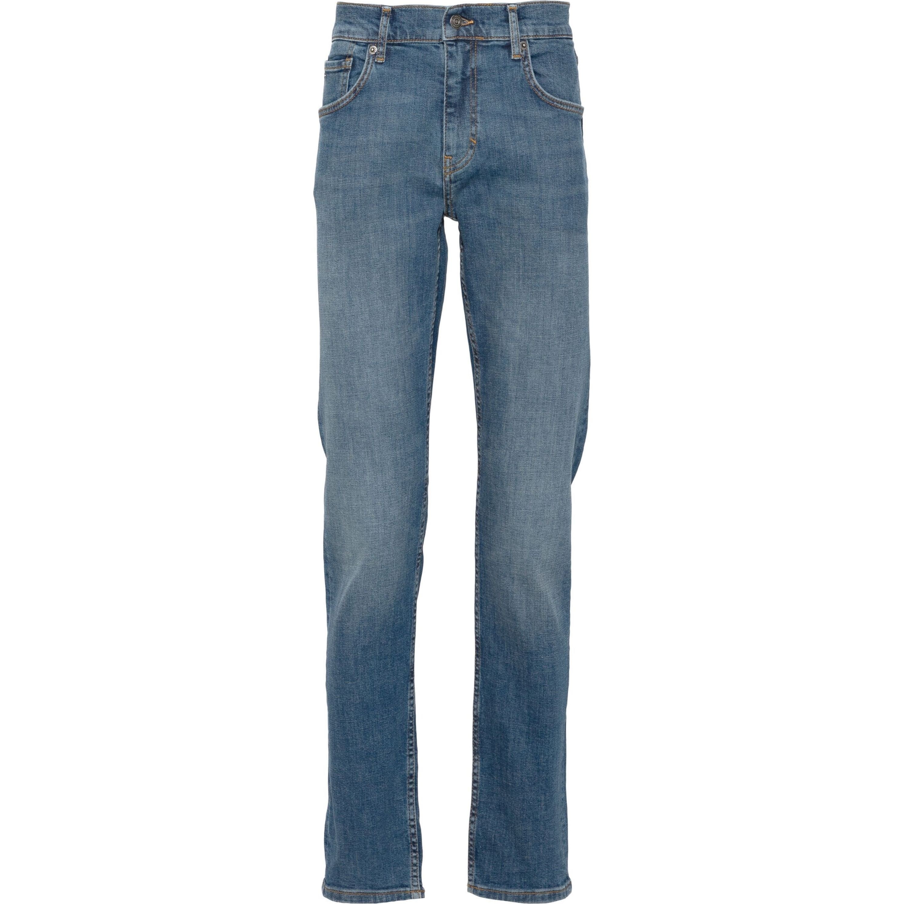 J.LINDEBERG Tiesūs džinsai vyrams, Mėlyna, Jay active mid indigo jeans