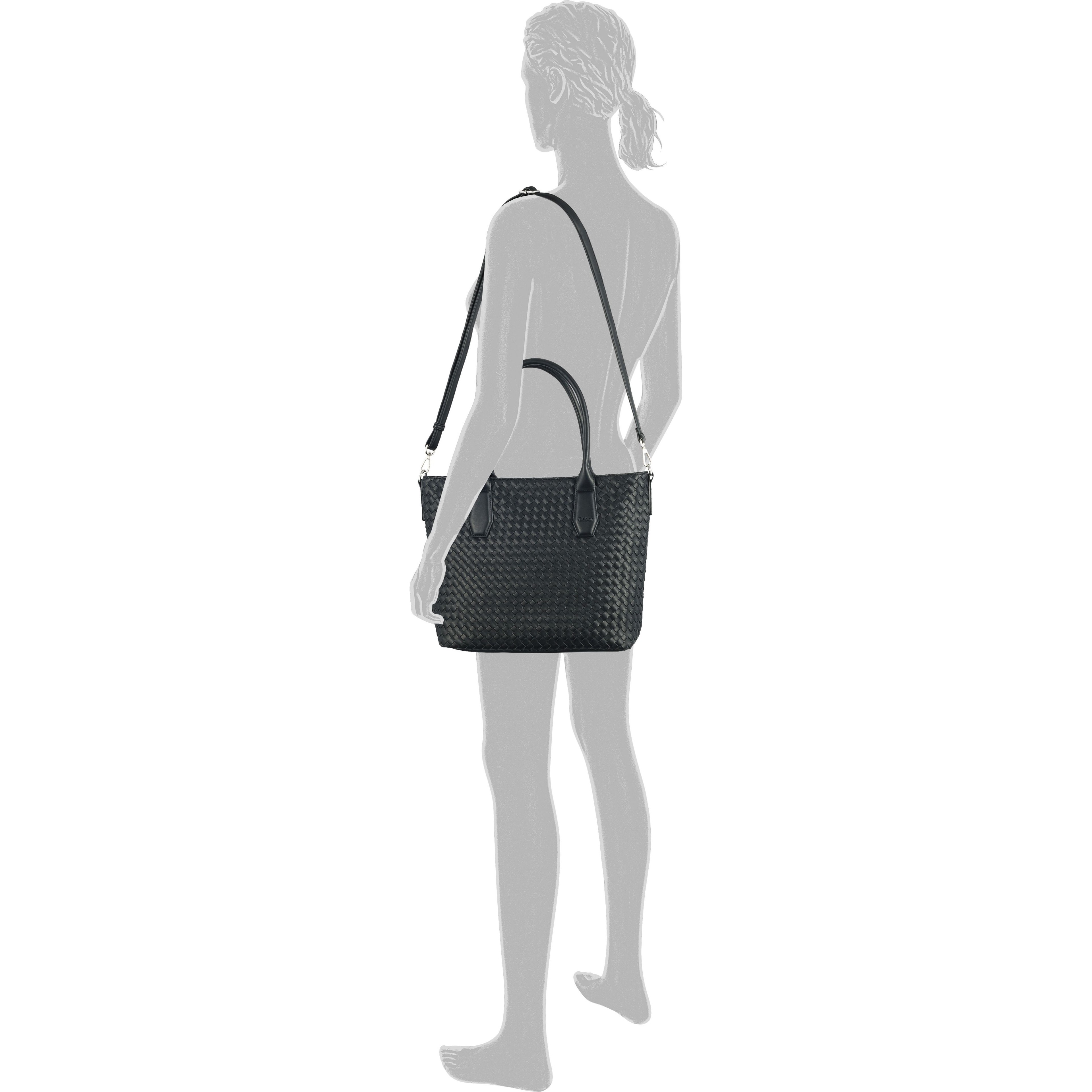 GABOR Pirkinių krepšys moterims, Juoda, Emilia tote bag, gab000898-060 4