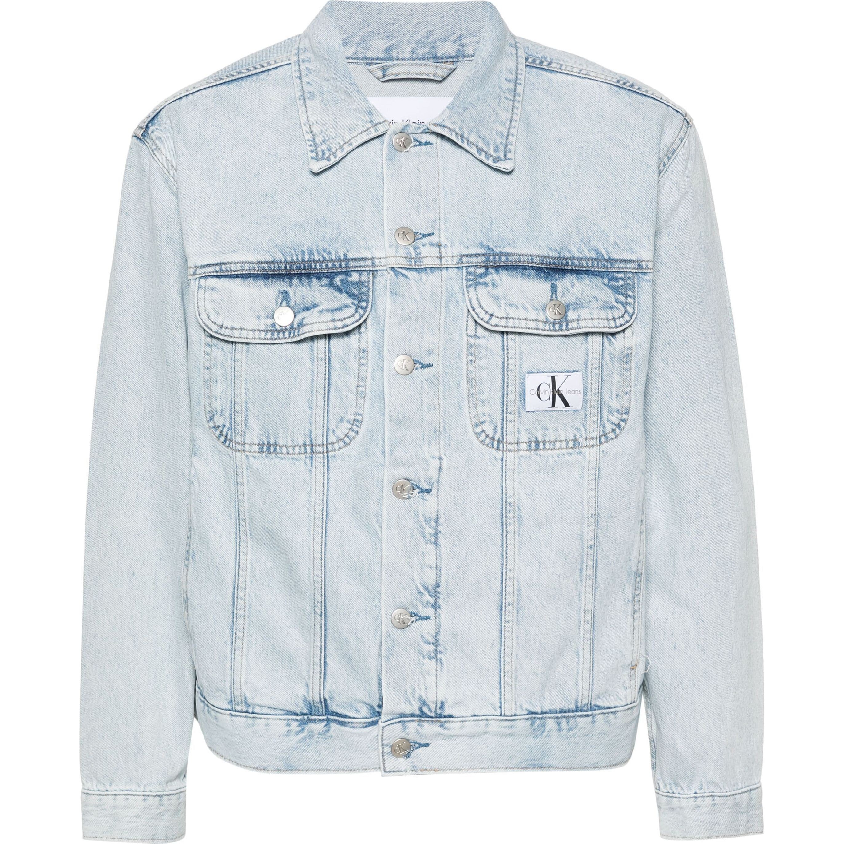 CALVIN KLEIN JEANS Džinsinis švarkas vyrams, Mėlyna, Trucker jacket 1