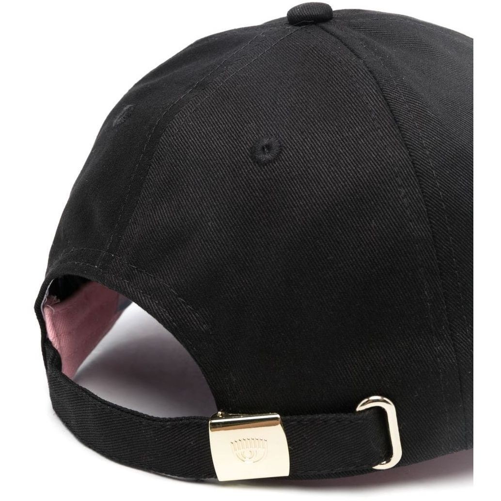 CHIARA FERRAGNI Kepurė moterims, Juoda, BASEBALL CAP WITH PE 2